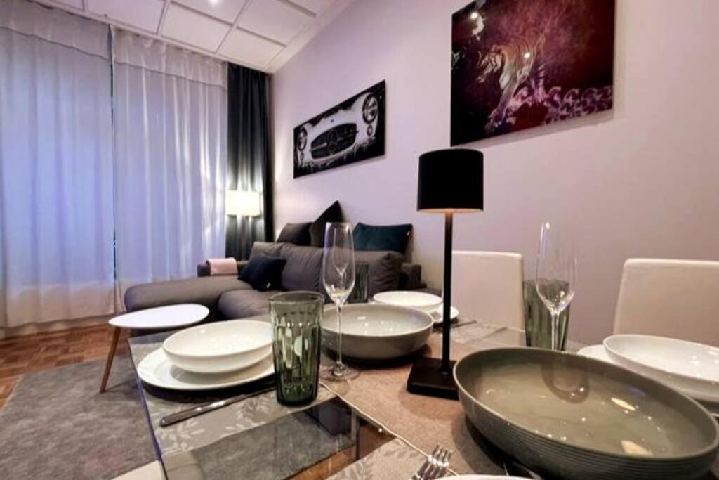 Soul-Apartment Terrasse Privat-Parkplatz Boxspringbett 55Zoll Tv Wlan Leipzig Luaran gambar