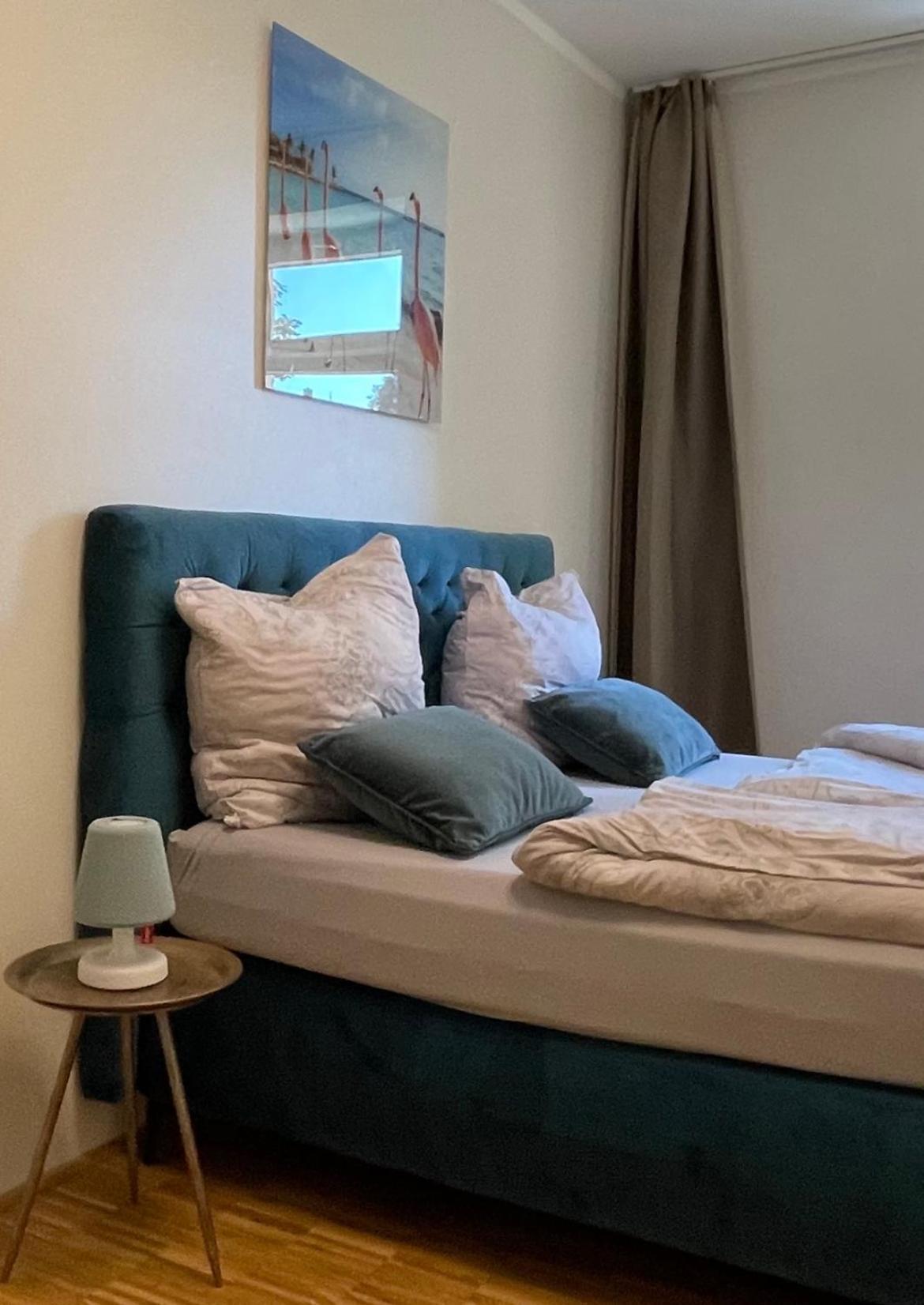 Soul-Apartment Terrasse Privat-Parkplatz Boxspringbett 55Zoll Tv Wlan Leipzig Luaran gambar